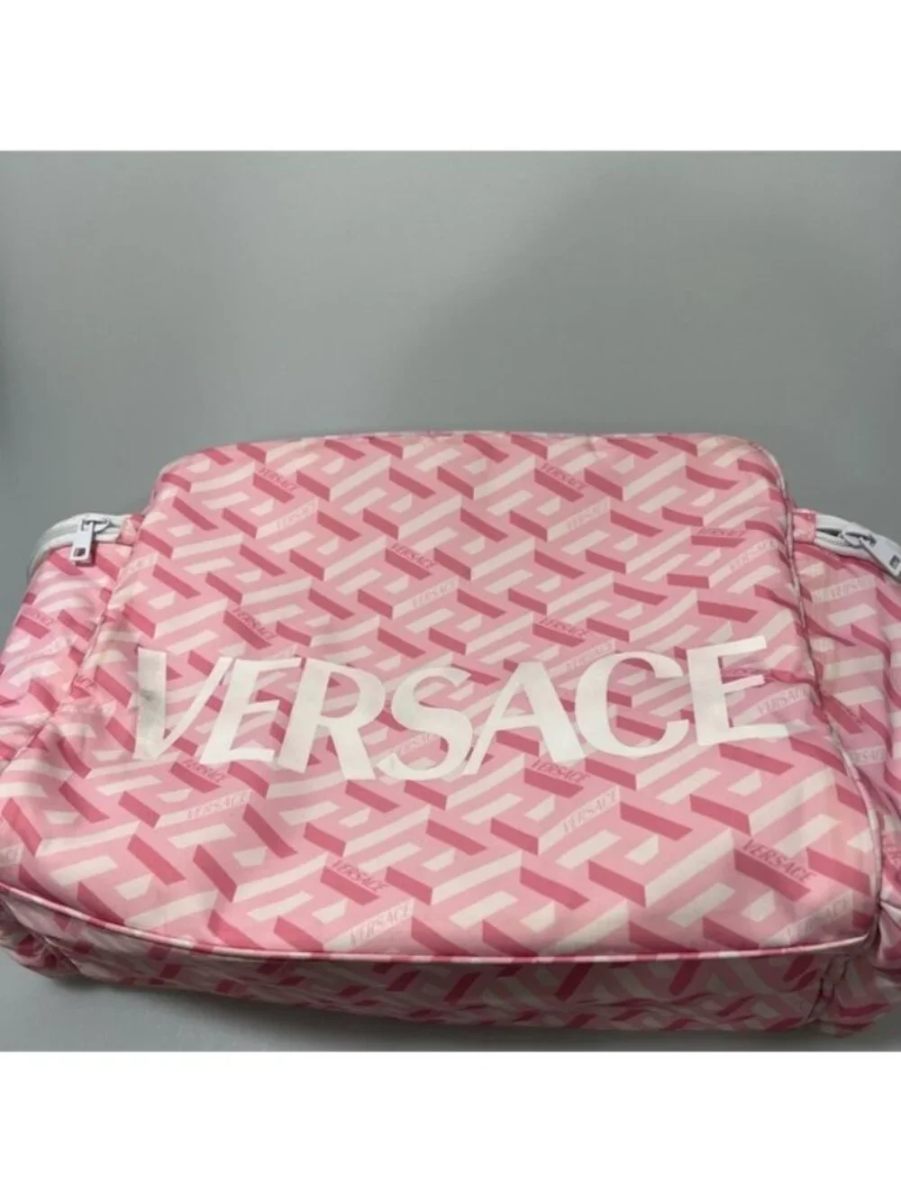 Versace Baby Diaper Shoulder Bag Pink